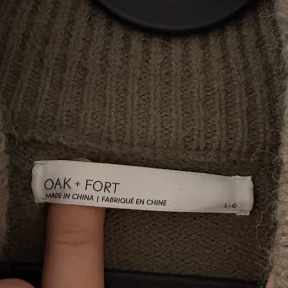 Asymmetric Button-Up Sweater - Picture 2 of 2